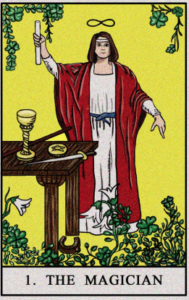 the magician tarot card